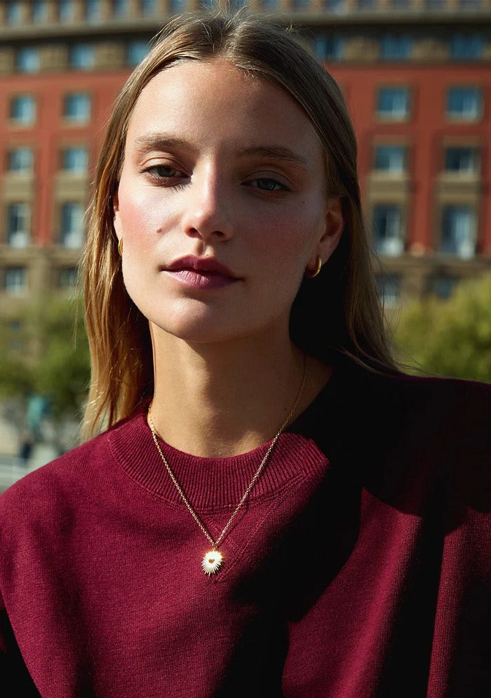 Sun Heart Necklace