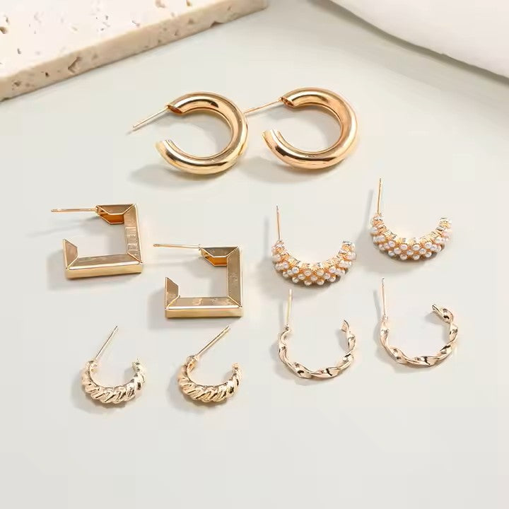 Combo Trendy Earrings 02