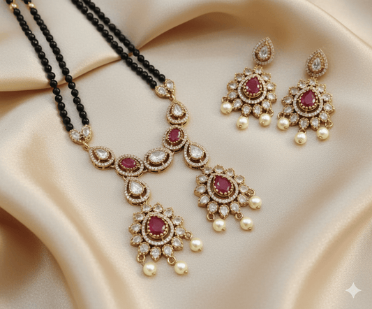 Elegant Modern Gold Plated Mangalsutra I