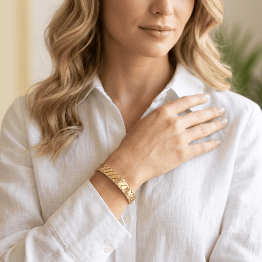 Anti Tarnish Elegant Kada Bracelet - Baby Kada 2.2