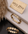 Anti Tarnish Kiyu Ziyu Fancy Bangle Bracelet