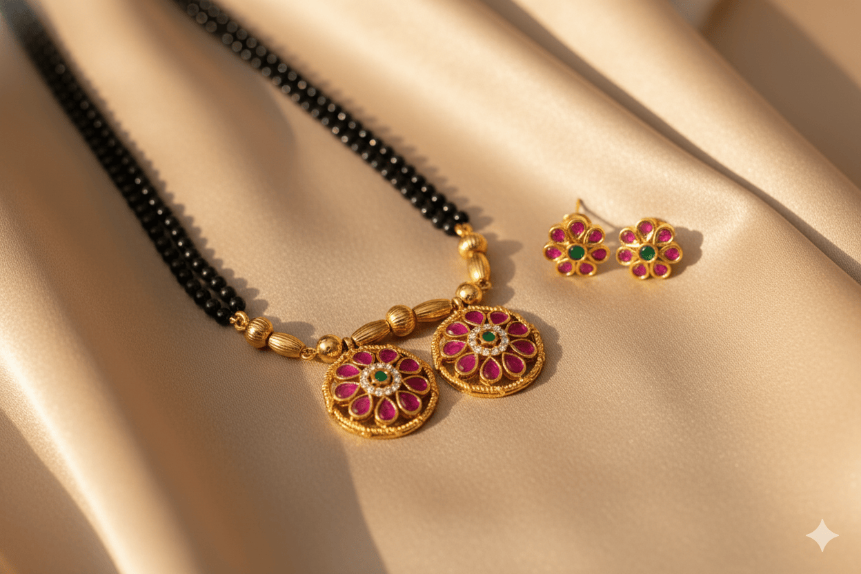 Elegant Modern Gold Plated Mangalsutra II