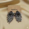 Oxidised Trendy Statement Earring
