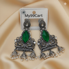 Oxidised Trendy Statement Earring