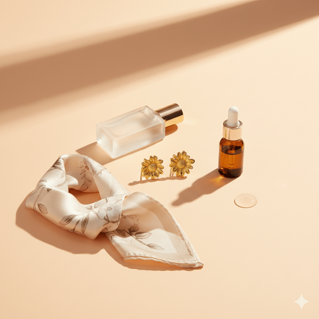 Anti Tarnish Flower Earrings