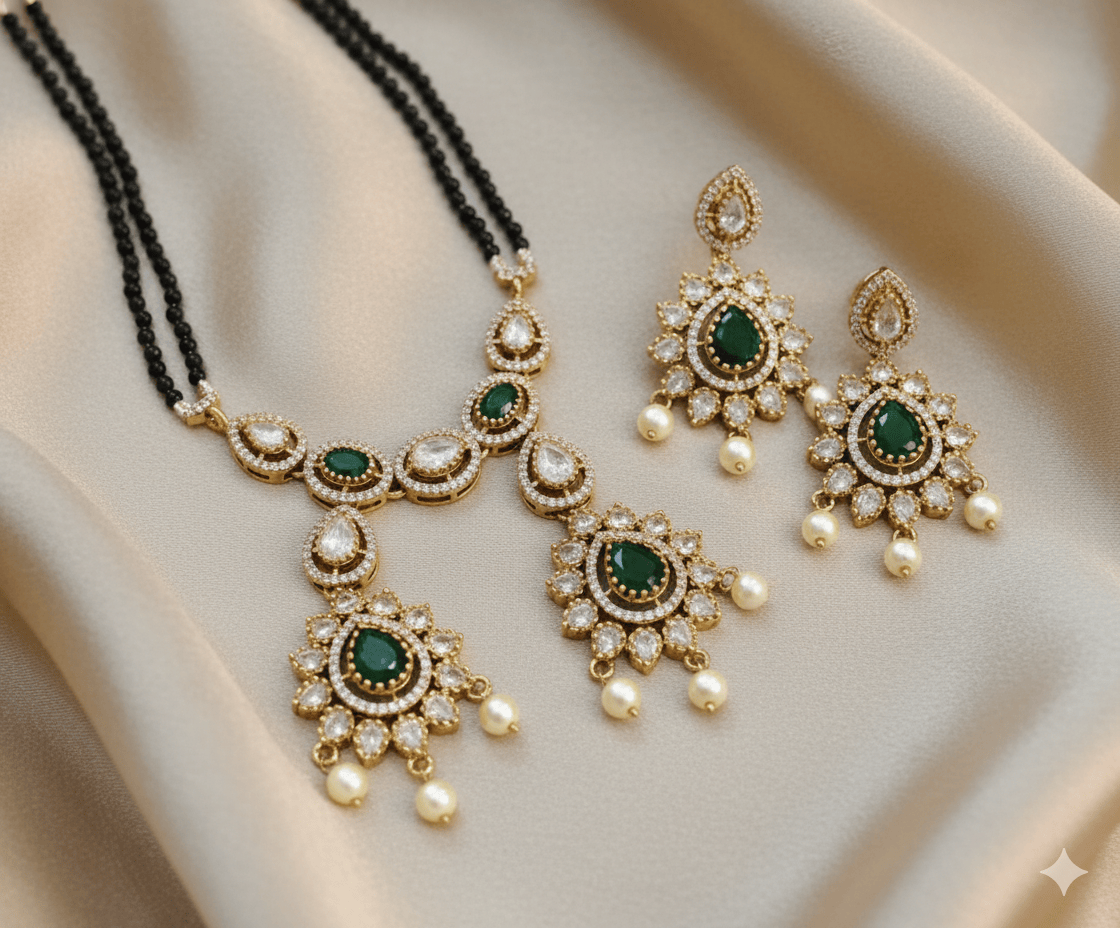 Elegant Modern Gold Plated Mangalsutra I