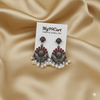 Oxidised Trendy Statement Earring