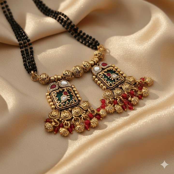 Elegant Gold Plated Rajwadi Mangalsutra
