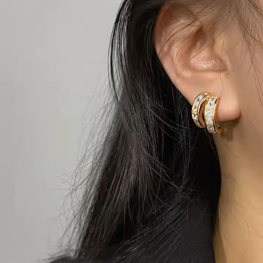 Diamond Stud Earrings