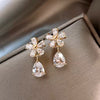 Trendy Drop Diamond Earrings