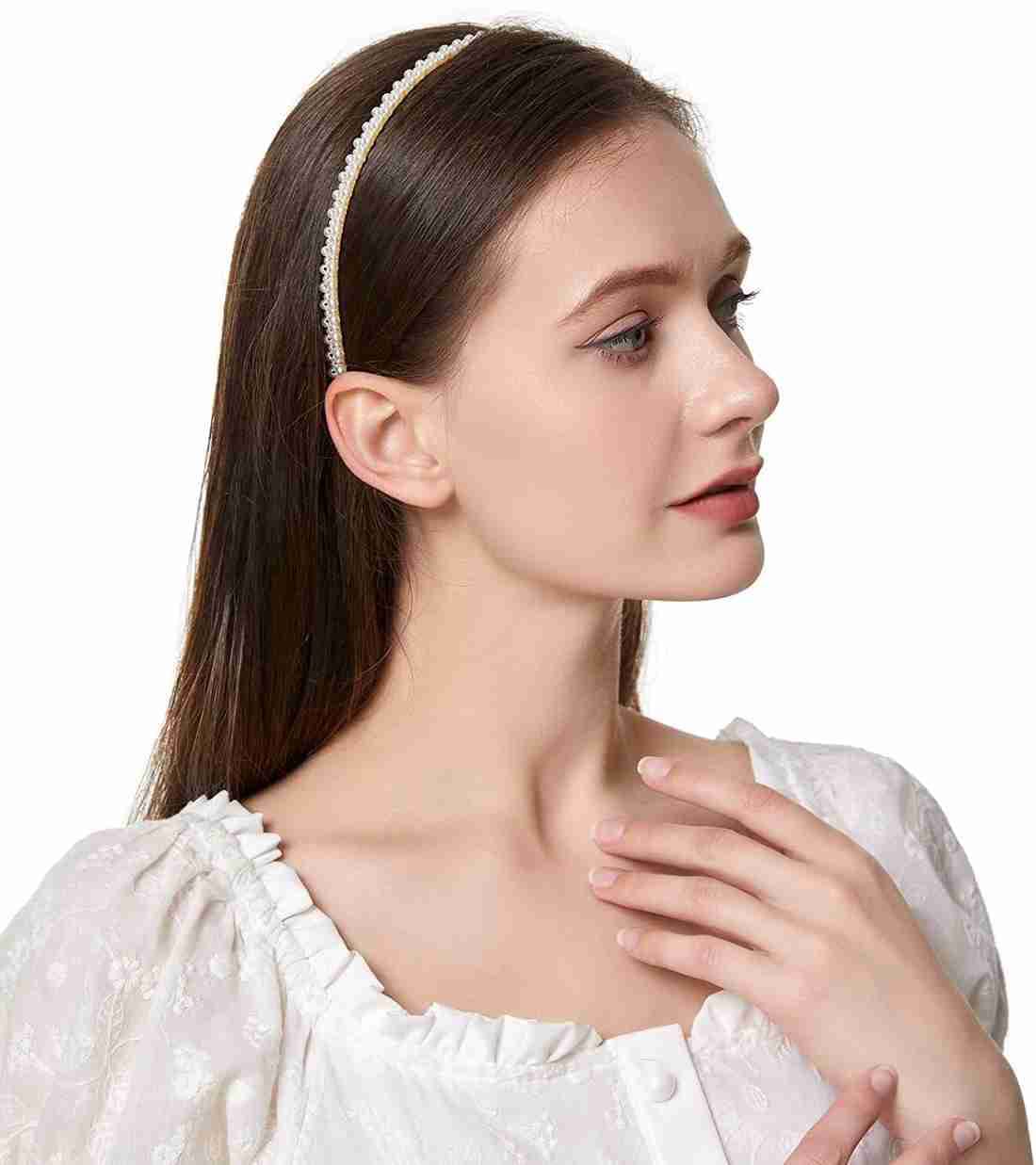 Trendy Pearl Hair Belt