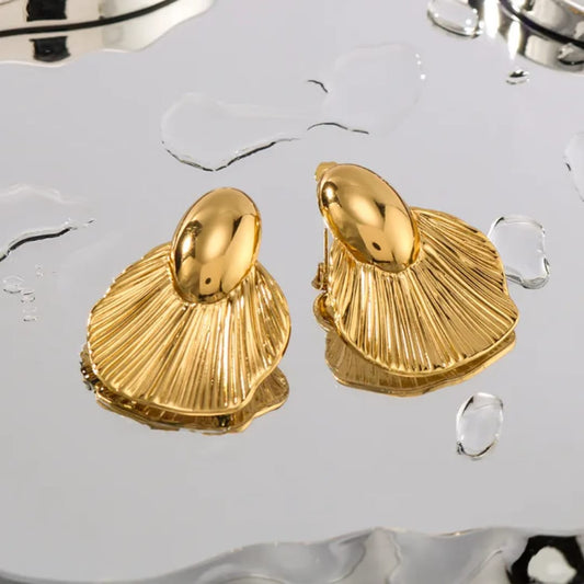 Anti Tarnish Shell Earrings