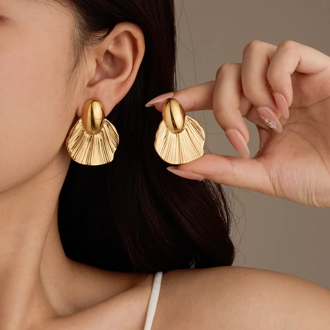 Anti Tarnish Shell Earrings