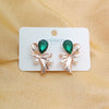 Rose Gold Pearl Nod Earring