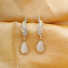 Elegant Monalisa Drop Stone Earring