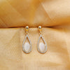 Elegant Monalisa Drop Stone Earring