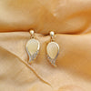 Elegant Monalisa Drop Stone Earring
