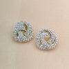 Twisted Pearl & Diamond Party Earring
