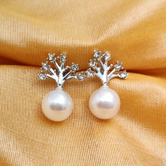Trendy Drop Pearl Earring