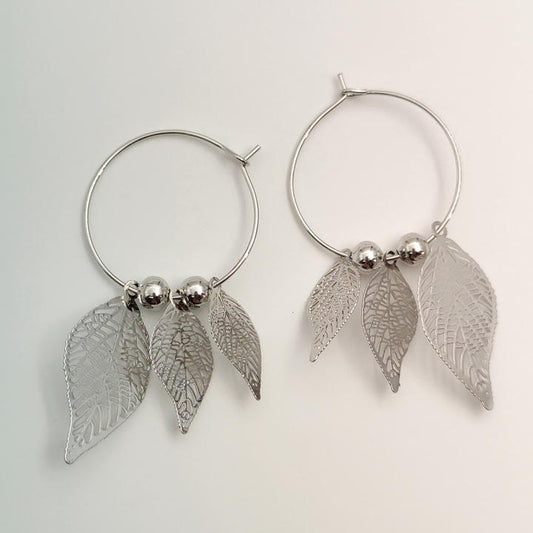 Trendy Drop Leaf Earring