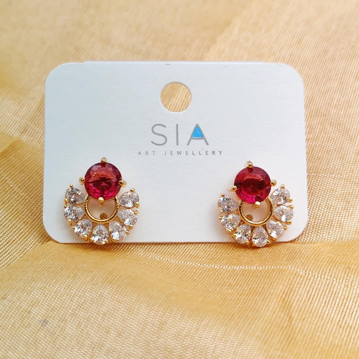 Diamond Classic Bold Stud Earring