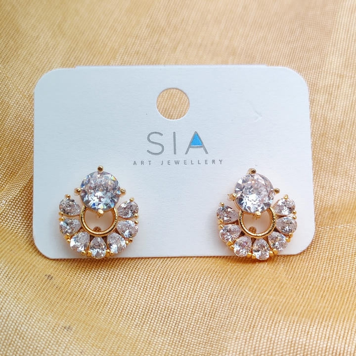 Diamond Classic Bold Stud Earring