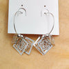 Trendy Drop Square Earring
