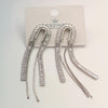 Elegant Drop Diamond Chain Earring