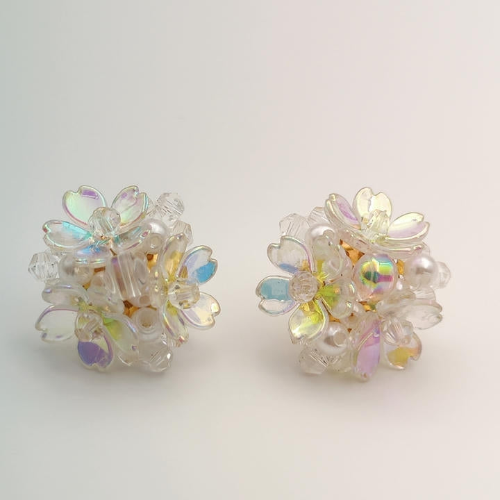 Elegant Flower Bunch Earring