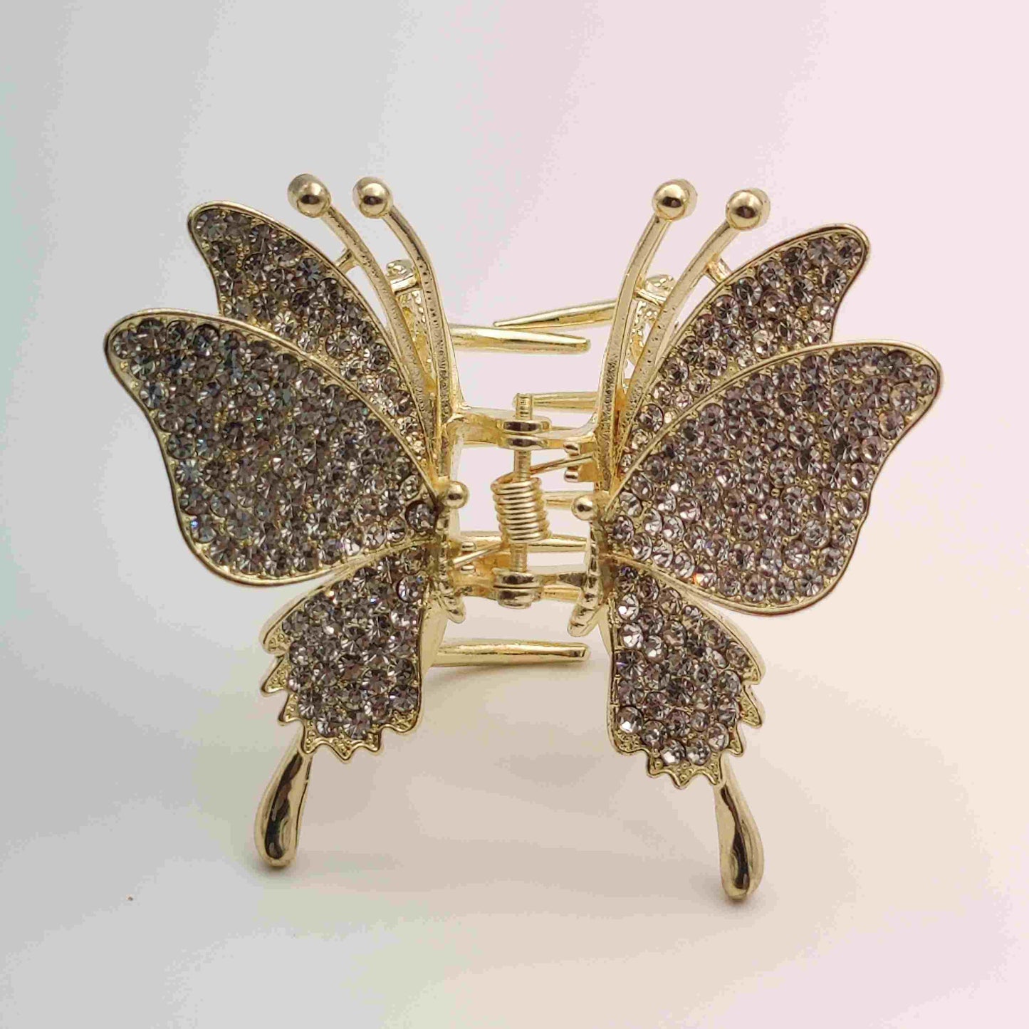 Elegant Diamon Butterfly Hair Clutcher