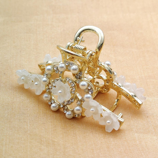 Elegant Flower Hair Clutcher