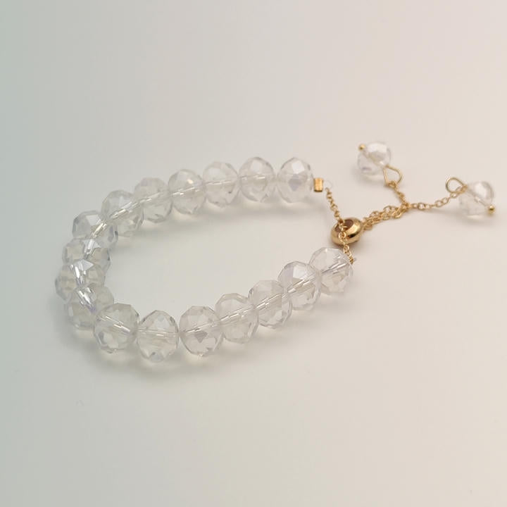 Trendy Adjustable Crystal Beads Bracelet