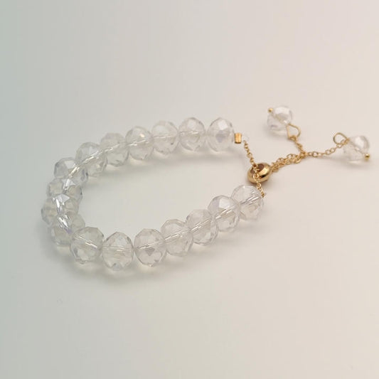 Trendy Adjustable Crystal Beads Bracelet