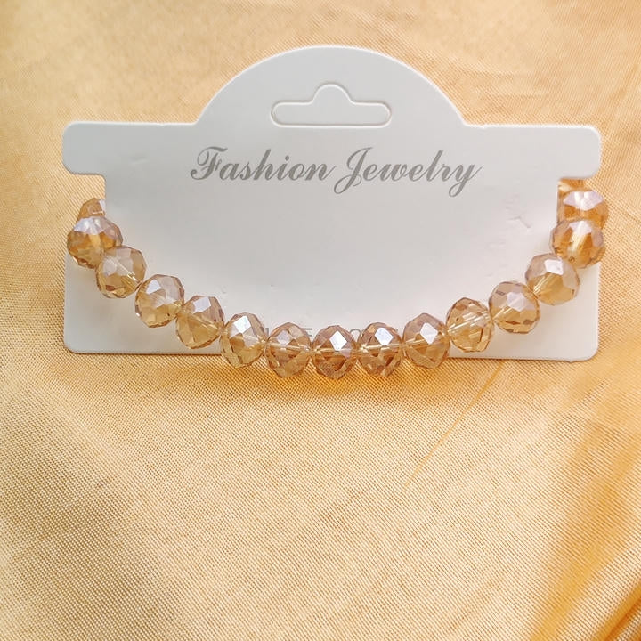 Trendy Adjustable Crystal Beads Bracelet