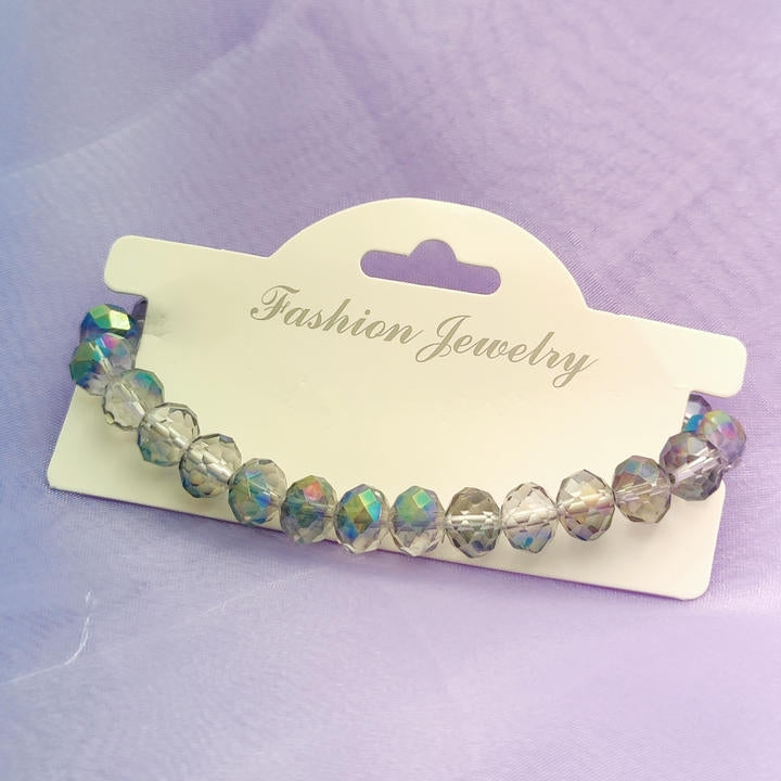 Trendy Adjustable Crystal Beads Bracelet
