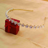 Elegant Hair Belt With Zircon Diamonds