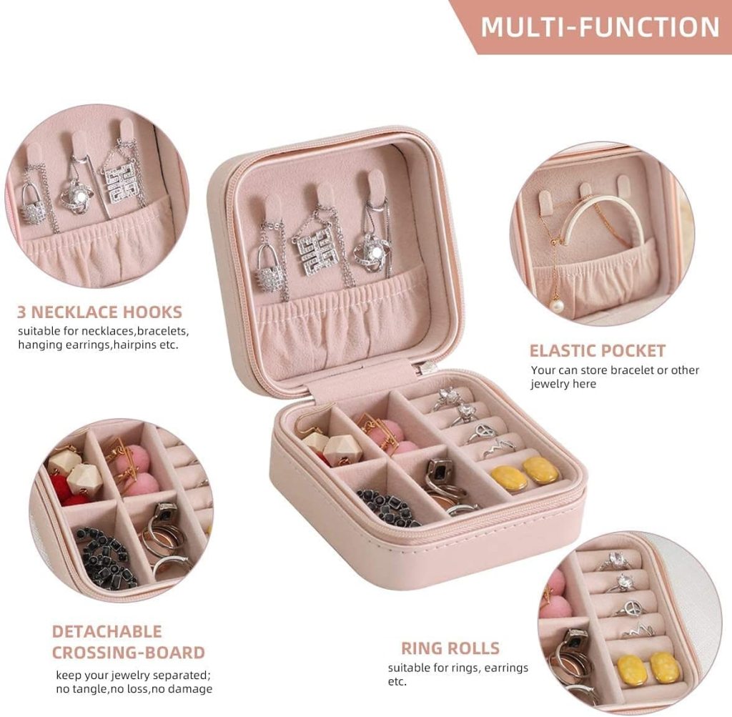 PU Mini Jewellery Box Jewelry Organiser