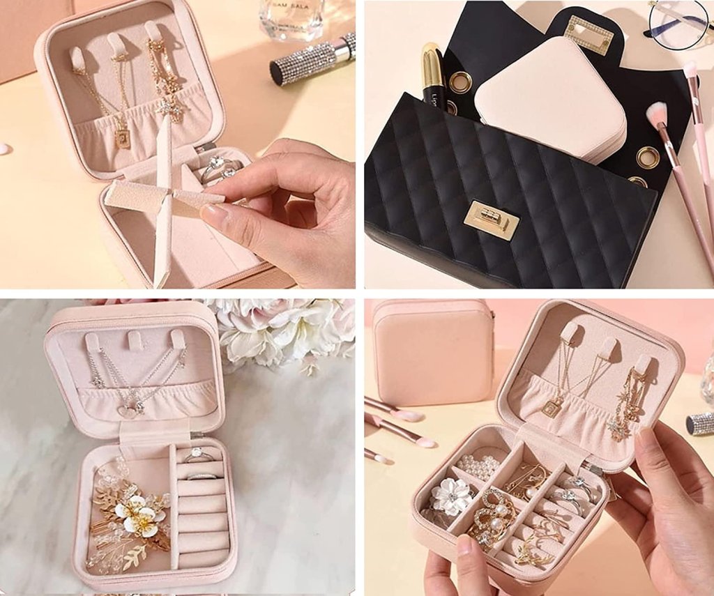 PU Mini Jewellery Box Jewelry Organiser