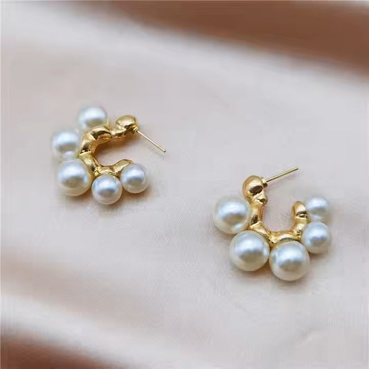 Pearl Bali Earings