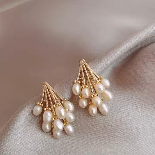 Pearl Bunch Earrings