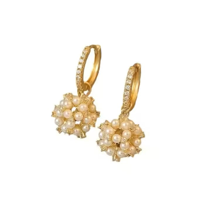 Trendy Pearl Earrings