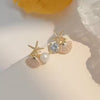 Starfish Shell Earrings
