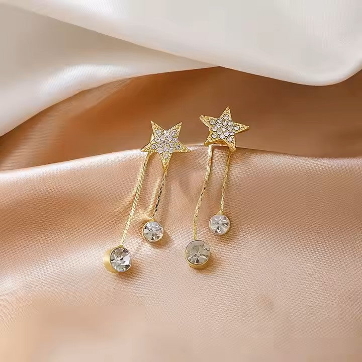 Star Drop Earrings