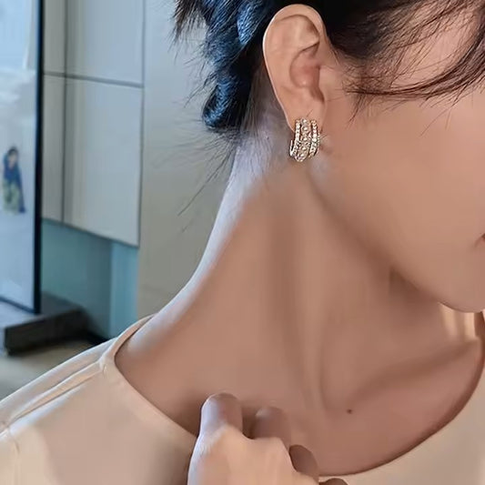 Trendy Stud Earrings