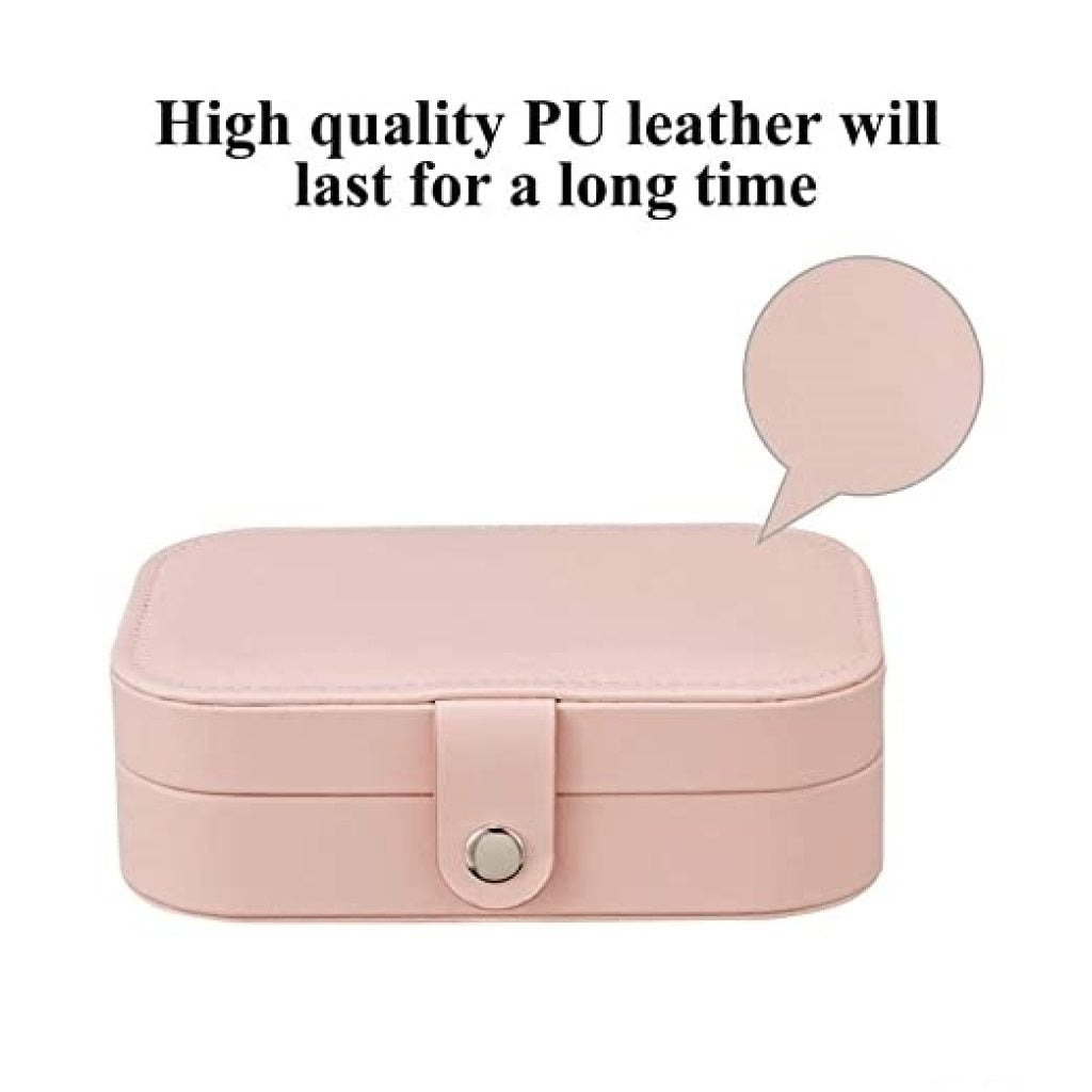 PU Big Jewellery Box Jewelry Organiser cosmetic Bags