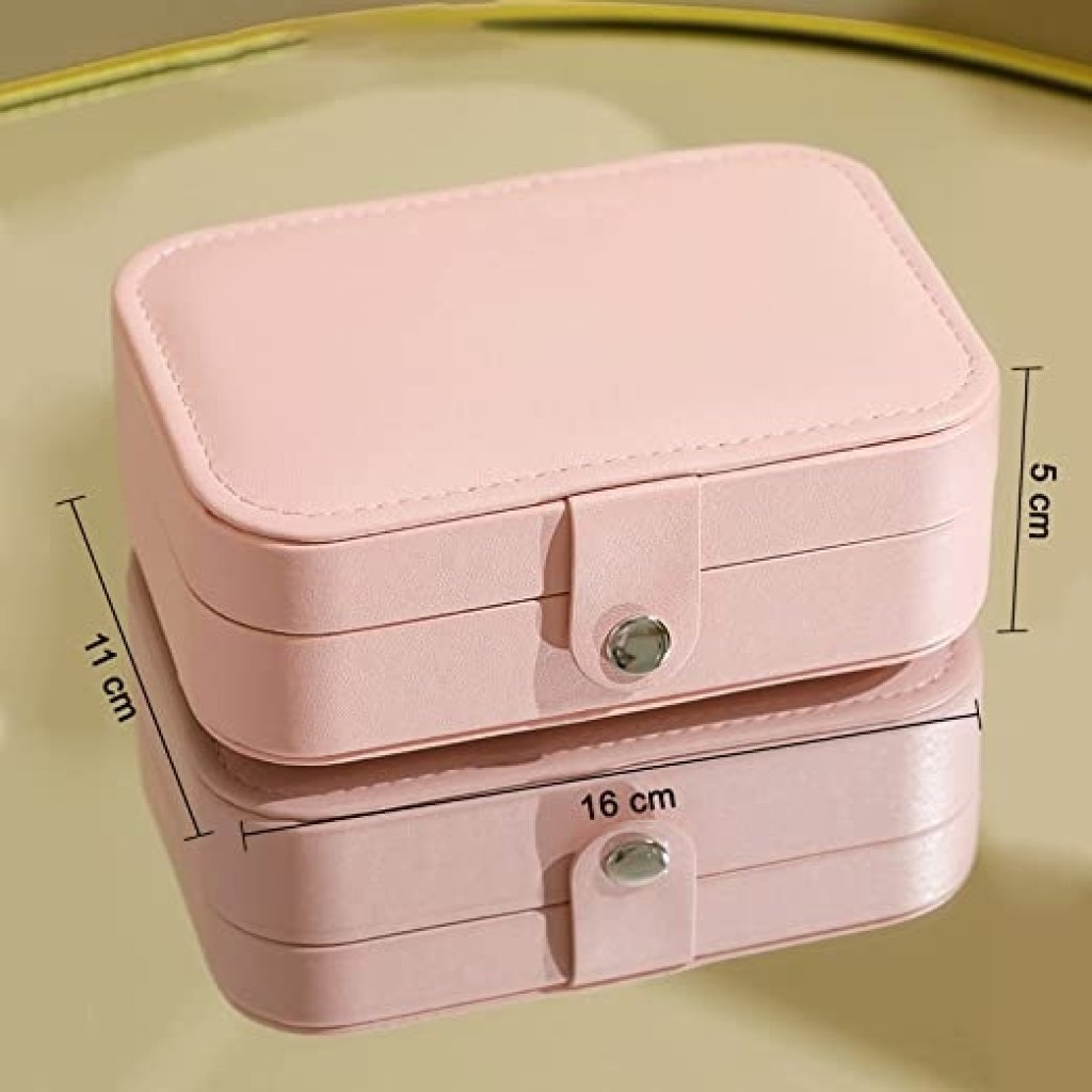 PU Big Jewellery Box Jewelry Organiser cosmetic Bags