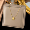 Anti Tarnish Shell Pendant Necklace