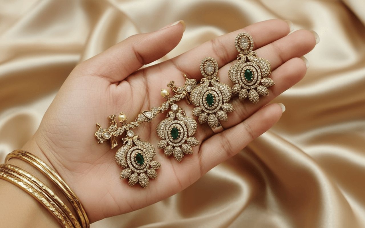 Elegant Modern American Diamond Mangalsutra VII