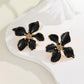 Enamelled Flora Stud Earrings