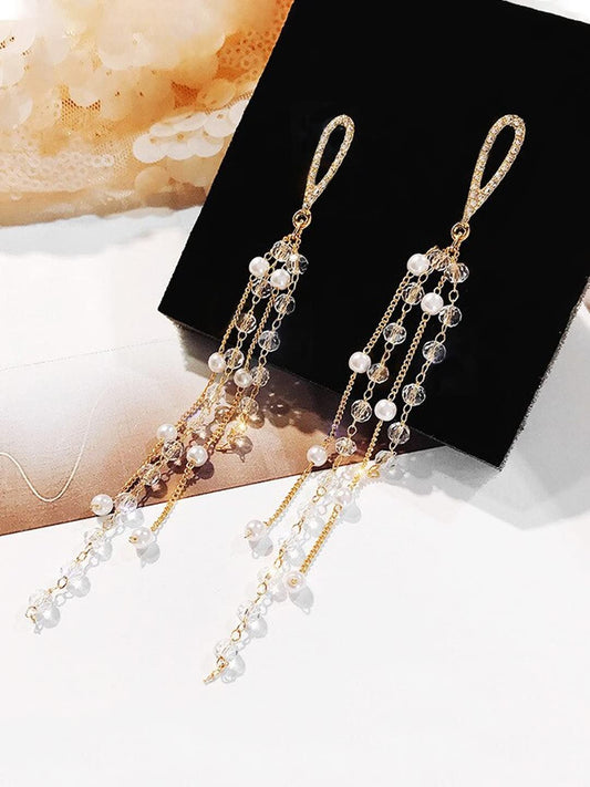 Diamond-studded Butterfly Flower Pearl